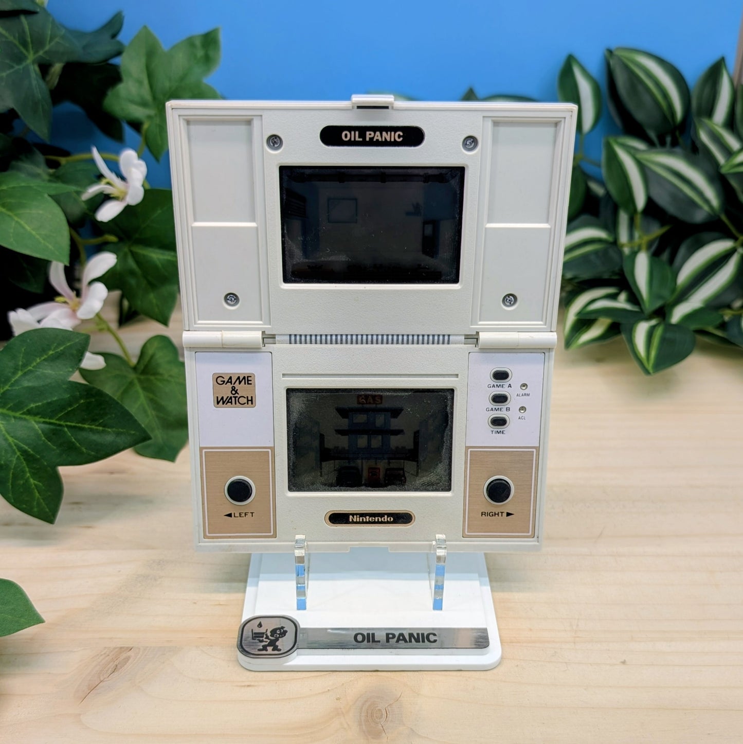 Socle Game & Watch Multi Screen Oil Panic