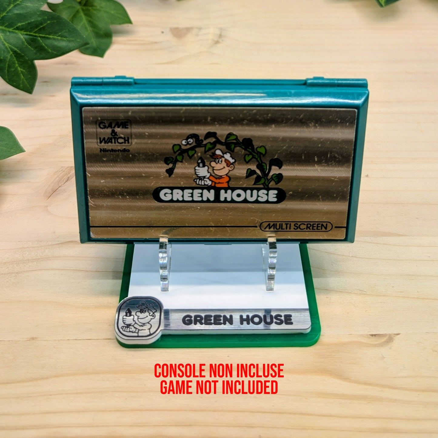 Socle Game & Watch Multi Screen Green House