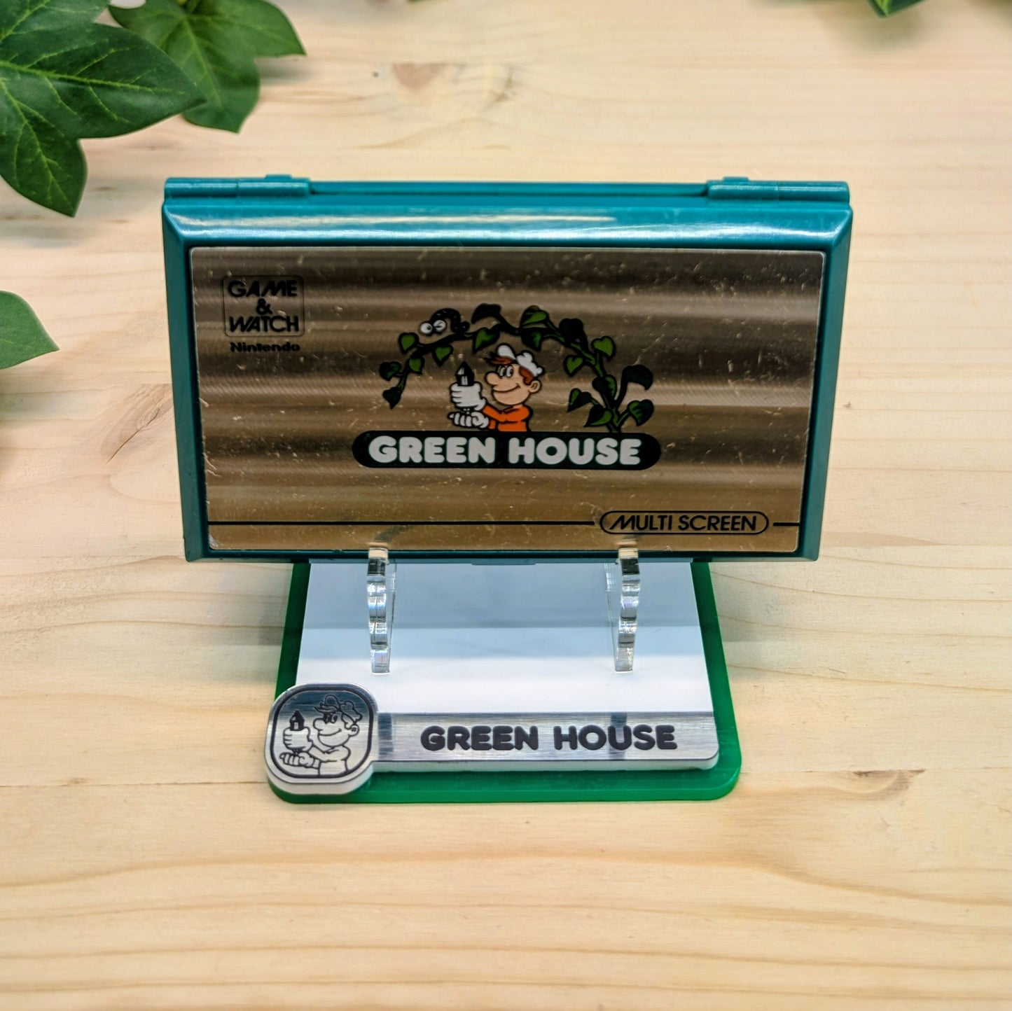 Socle Game & Watch Multi Screen Green House