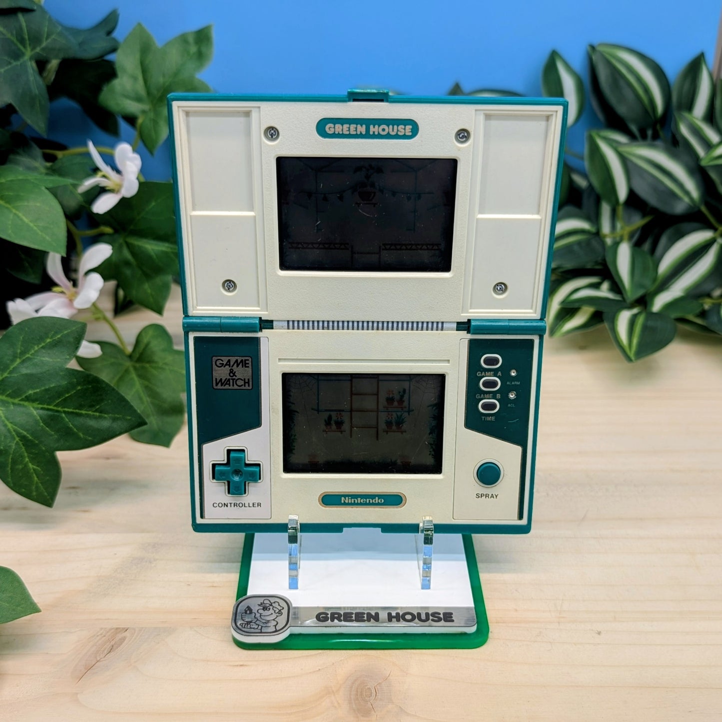 Socle Game & Watch Multi Screen Green House