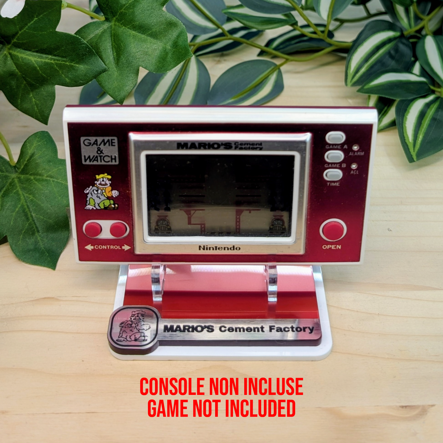 Socle Game & Watch Mario's Cement Factory