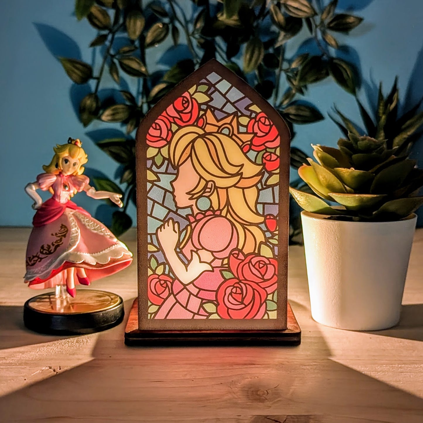 Photophore Vitrail Peach