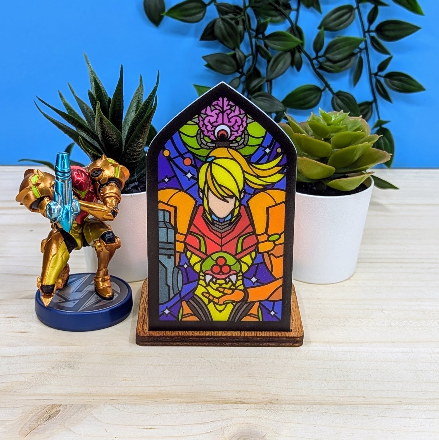 Photophore Vitrail Samus