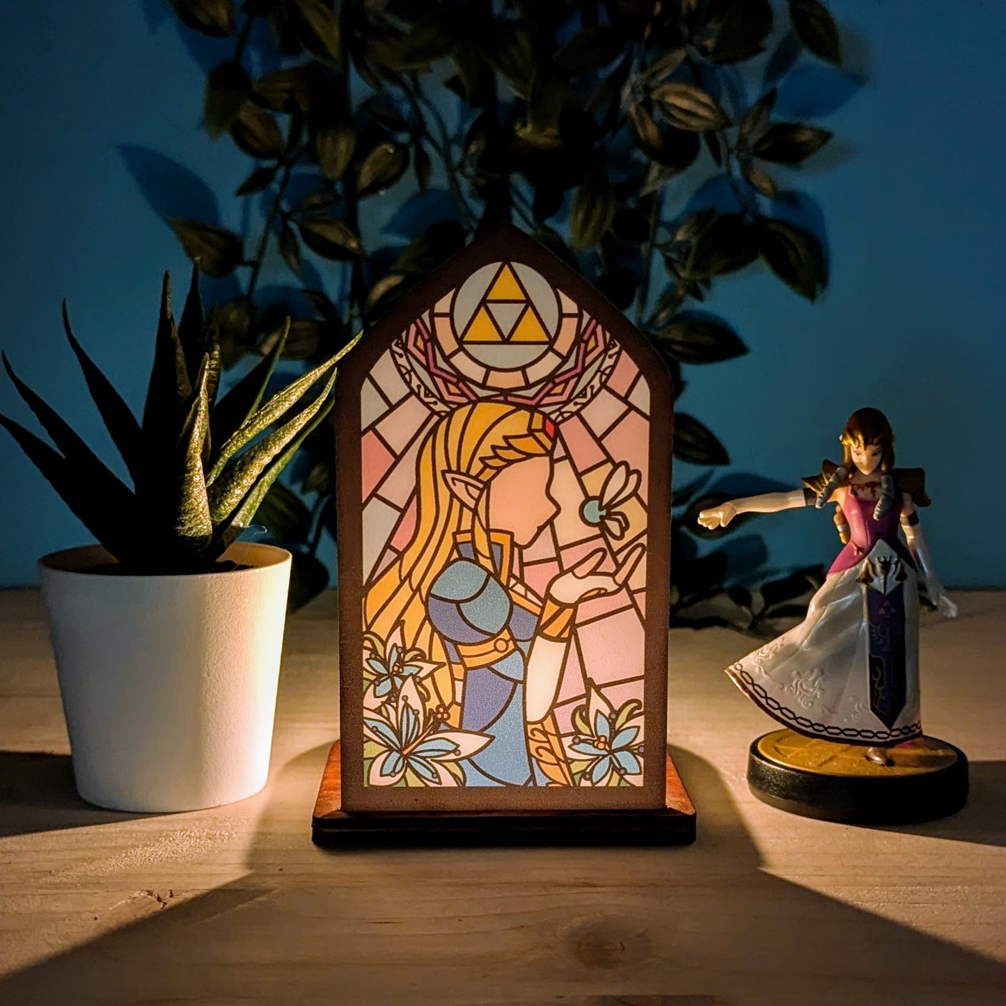 Photophore Vitrail Zelda