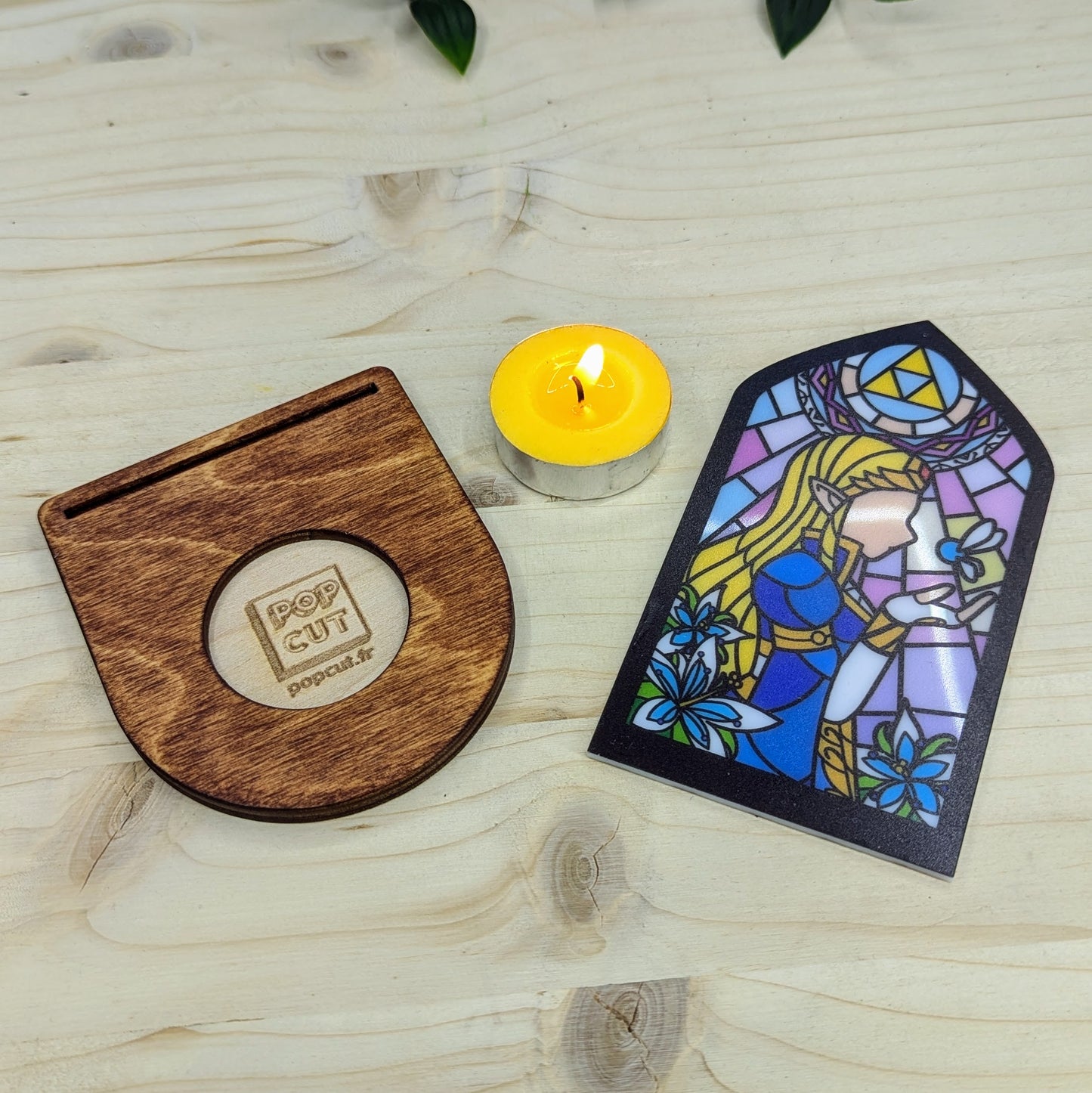 Photophore Vitrail Zelda