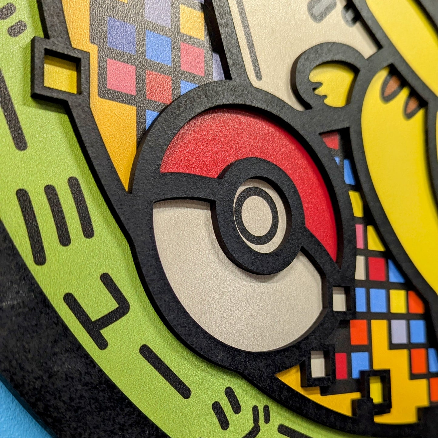 Plaque d'égout du Japon : Pikachu de Kyoto