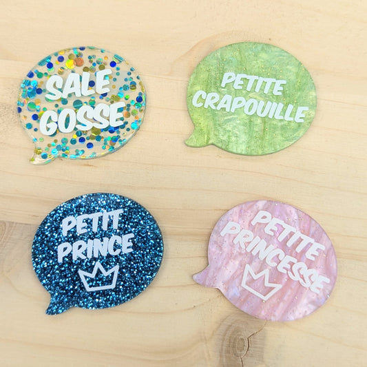 Lot Broches Fêtes des Pères