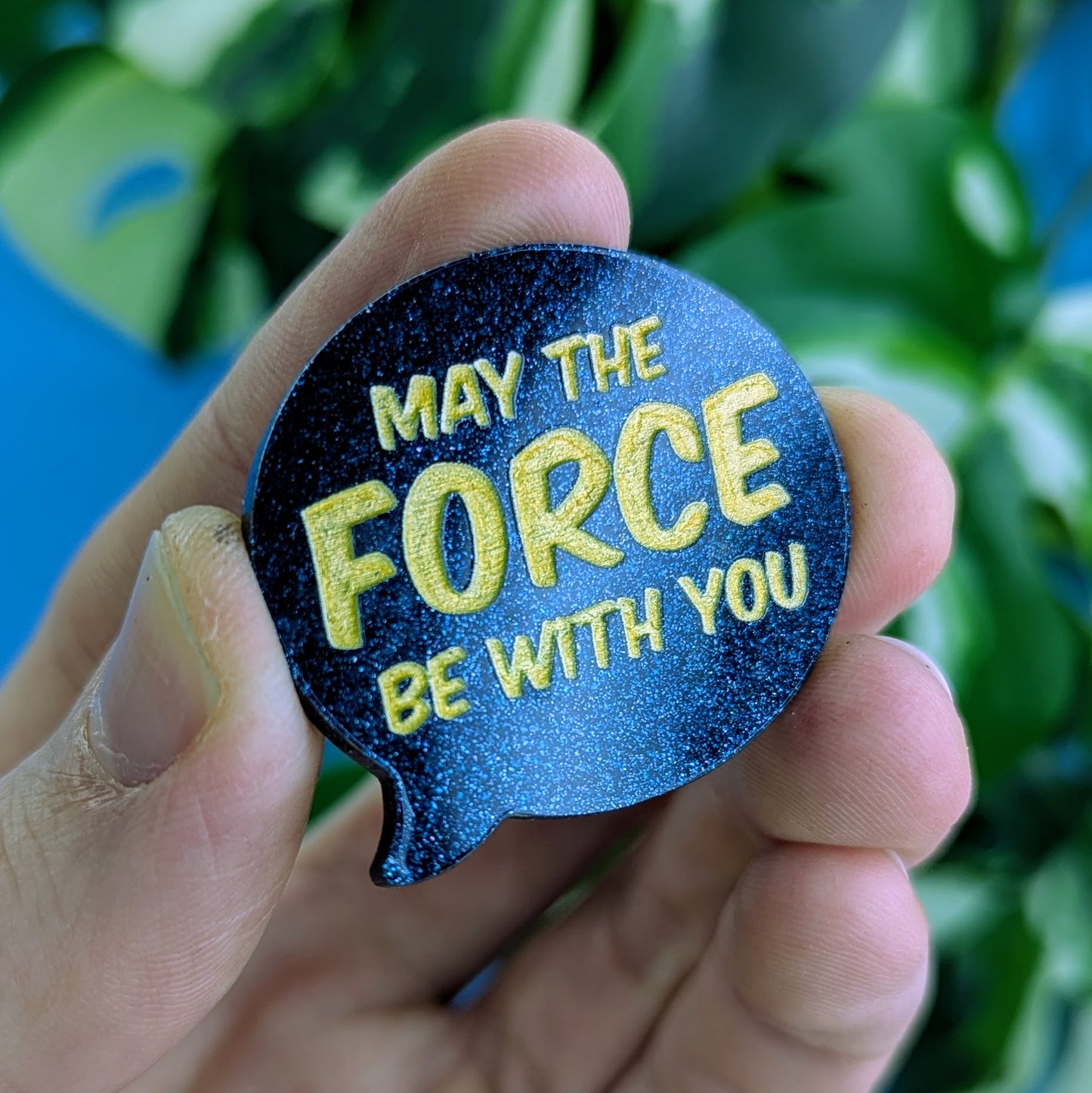 Broche "May the Force be with you"