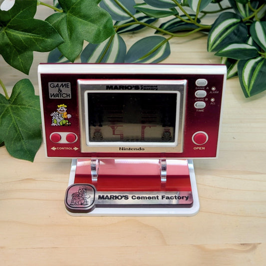 Socle Game & Watch Mario's Cement Factory