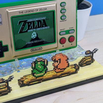 Socle Diorama Zelda Link's Awakening