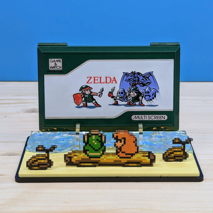 Socle Diorama Zelda Link's Awakening