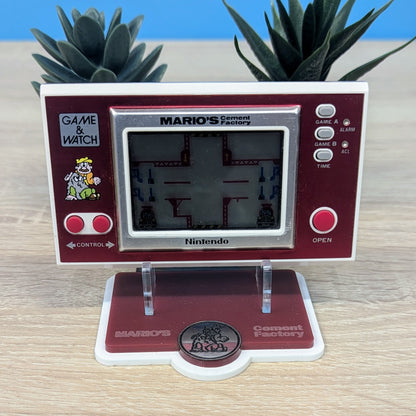 Socle Game & Watch Mario's Cement Factory