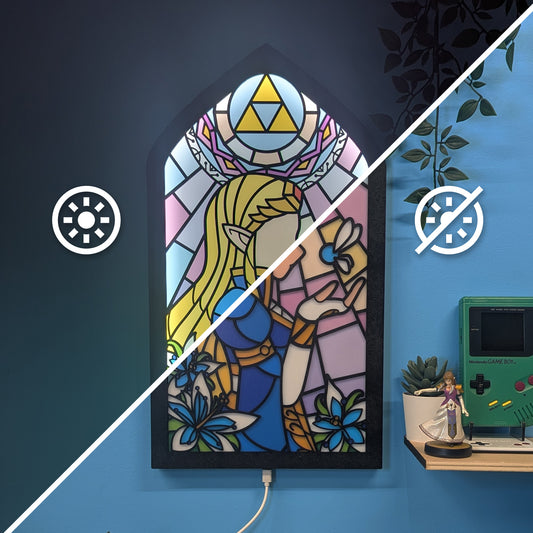 Vitrail de Zelda Lumineux