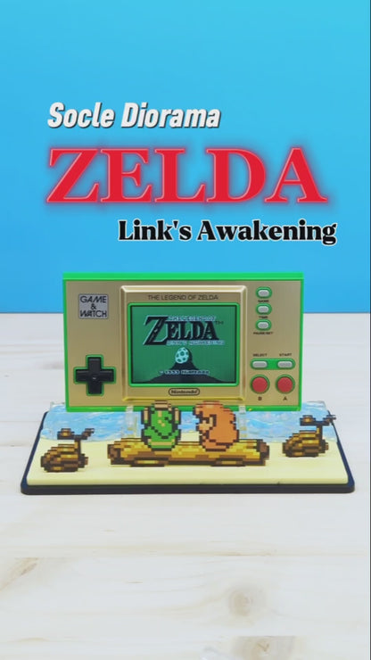 Socle Diorama Zelda Link's Awakening