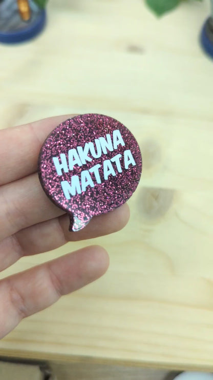 Broche "Hakuna Matata"